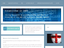 Tablet Screenshot of iplayerproxy4u.com